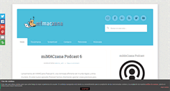 Desktop Screenshot of mimaczana.com