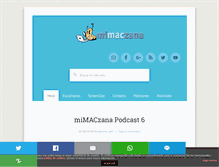 Tablet Screenshot of mimaczana.com